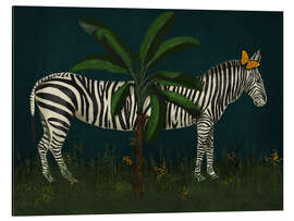 Magnettafel Ein ungewöhnliches Zebra