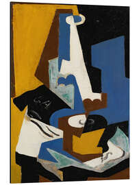 Magnettafel Sillleben in Blau &amp; Gold