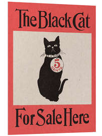 Foam board print The Black Cat (For Sale Here) - Vintage Advertisement