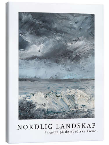 Leinwandbild Nordlig Landskap No 1