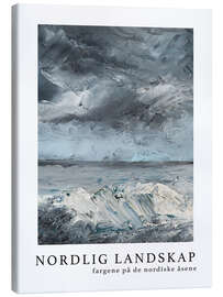 Lærredsbillede  Nordlig Landskap No 1