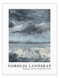 Wall print  Nordlig Landskap No 1
