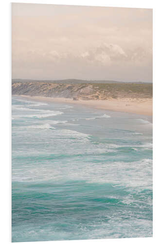 Foam board print Bordeira's Beach, Portugal