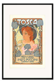 Gerahmter Kunstdruck Tosca
