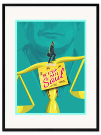 Gerahmter Kunstdruck Better Call Saul