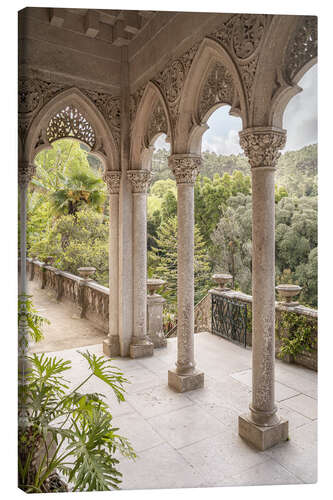 Stampa su tela Monserrate Palace Arches