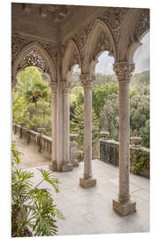 Foam board print Monserrate Palace Arches