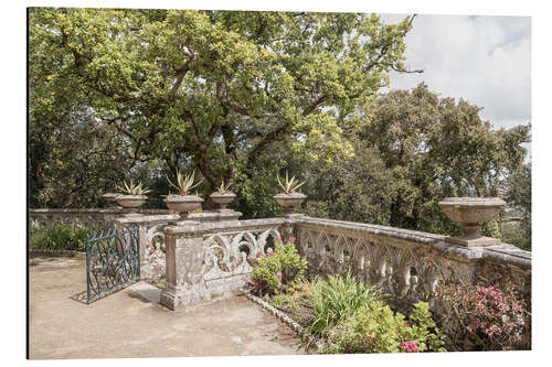 Aluminium print Monserrate Palace Garden