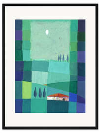 Gerahmter Kunstdruck Montefalco