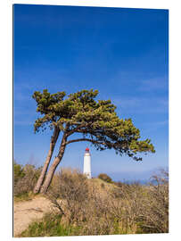 Gallery Print Der Leuchtturm Dornbusch auf der Insel Hiddensee