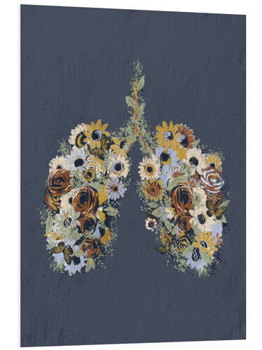 PVC print Flower lungs