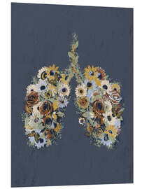 PVC print Flower lungs