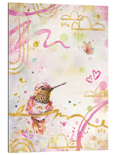 Gallery print Fluffy Hummingbird