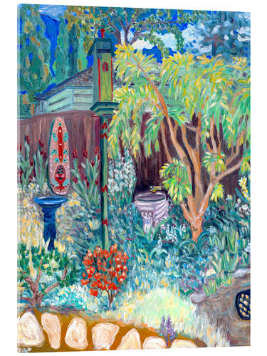 Acrylglas print Garden View