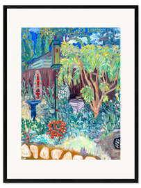 Framed art print Garden View