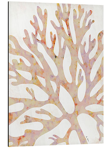 Tableau en aluminium Marine coral II