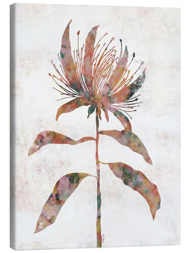 Tableau sur toile Silhouette plant II