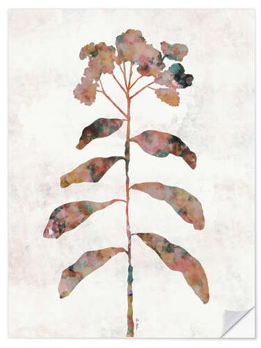 Autocolante decorativo Silhouette plant