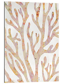 Quadro em plexi-alumínio Marine coral