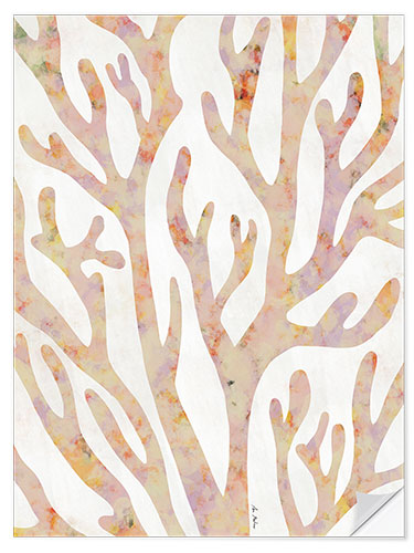 Sticker mural Marine coral