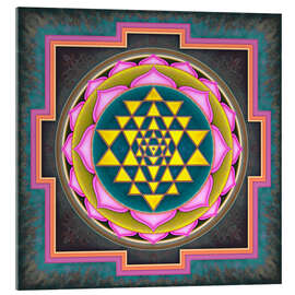 Acrylic print Intuition Sri Yantra V