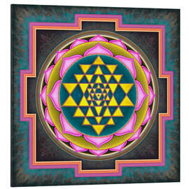 Aluminium print Intuition Sri Yantra V