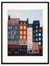 Gerahmter Kunstdruck Die Altstadt