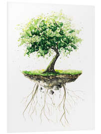 Quadro em PVC Tree of youth