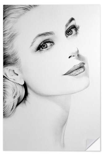 Muursticker Grace Kelly II