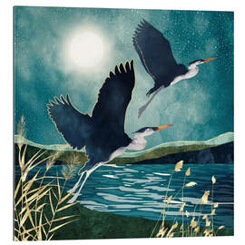 Galleriprint Evening Heron