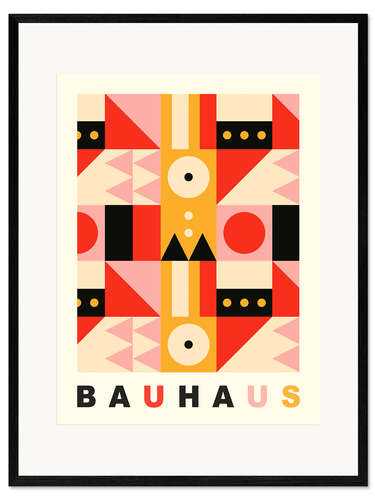 Framed art print Bauhaus No 1