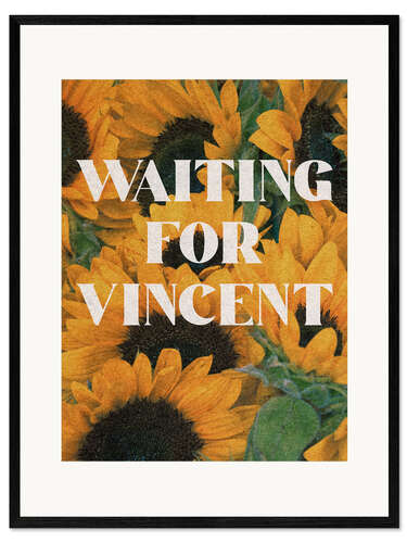 Framed art print Waiting for Vincent