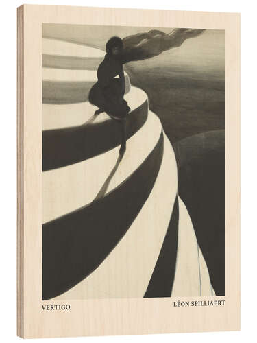 Tableau en bois Vertigo