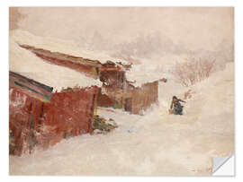 Wall sticker Drifting Snow, 1889