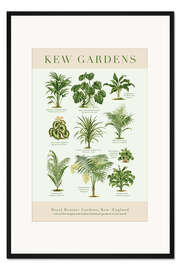 Gerahmter Kunstdruck Königlicher Botanischer Garten, Kew