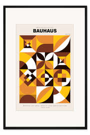 Gerahmter Kunstdruck Bauhaus Nr. 6