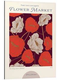 Magnettafel Flower Market Palermo