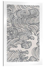 Gallery print Playful waves II