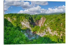 Gallery print Veliki Slap Waterfall in Plitvice Lakes National Park