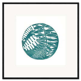 Framed art print Leaves Print II