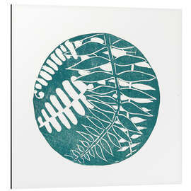 Magnettafel Blätter Print II