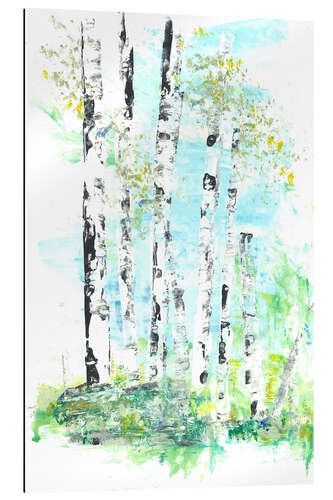 Gallery print Birch in spring