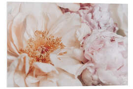 Tableau en PVC Peonies