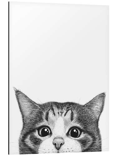 Tableau en aluminium Cute Cat