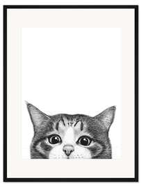 Gerahmter Kunstdruck Cute Cat