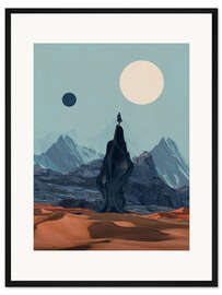 Gerahmter Kunstdruck Träume von deiner Rückkehr