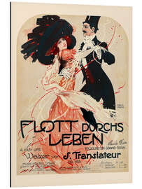 Magnettafel Flott durchs Leben