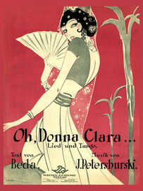 Magnettafel Oh, Donna Clara