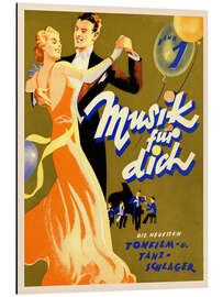 Magnettafel Musik für dich - Tanzschlager
