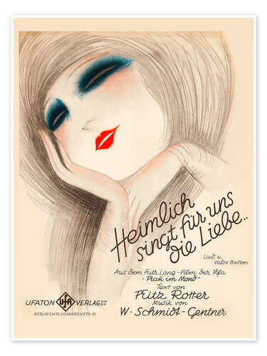 Poster Secretly love sings for us